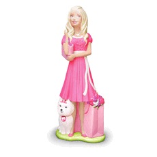 Гель DS 280817 Barbie Shopping With Dog
